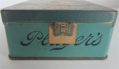 players metal cigarette box|players cigarettes ebay.